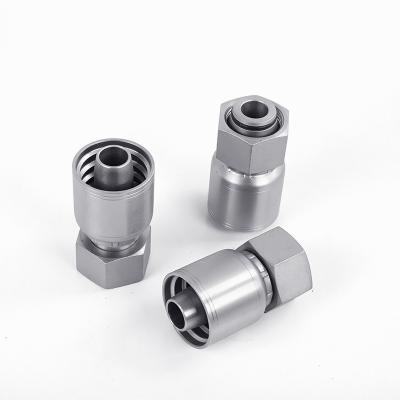 China 22611d-rw Bsp one piece carbon steel/45#steel/stainless steel hydraulic hose fitting with female thread for sale