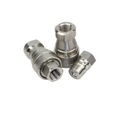 China Carbon steel/45#steel/stainless steel Kzf 1/2 inch NPT/female quick release /male thread hydraulic quick coupling &hydraulic coupling for sale