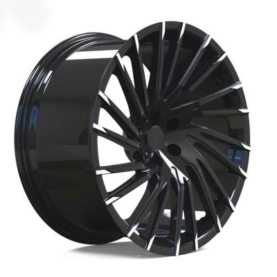 China No Deformation Factory Price Black Color Forged 20 Inch Wheels 5x120 Rims For BMW E39/e46/e60 Cars for sale