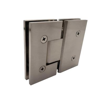 China Wall-glass Fix Flange China Supplier Professional Commercial Service180 Degree Pivot Glass Door Hinge for sale