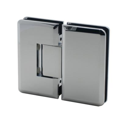 China Modern Polished Chrome Cologne 180 Series 180D Glass To Glass Hinge for sale