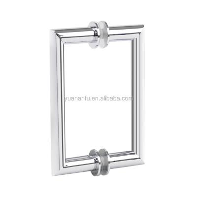 China Coastal Chinese Manufacturer 8 Inch Glass Pull Handle Door For Bathroom for sale