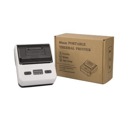 China 80mm Portable Thermal Printer Retail Wireless Receipt Printer Bluetooth 3 Inches Printer for sale