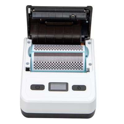 China MP-80L 80MM Draagbare handheld Lithium Ion Battery Thermal Printer Sticker Te koop