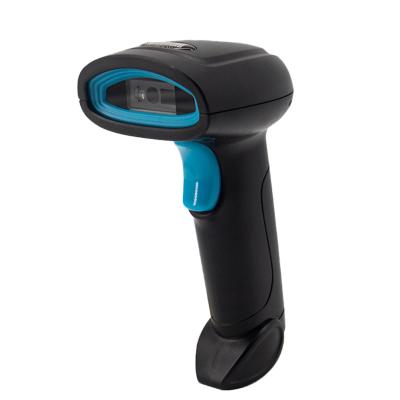 Chine Scanner de code à barres laser sans fil noir compact avec détection automatique et profondeur de couleur 32 bits à vendre