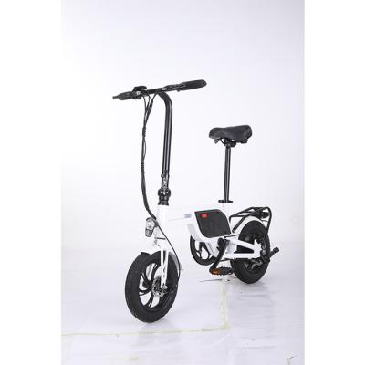 China Aluminum Alloy 12 Inch Folding Electric Bicycle China Factory Electric Bike City Folding E Bike for sale