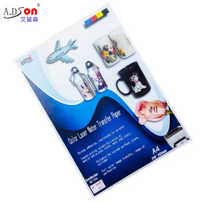 China Transfer Printing Design Free Sample Amazon Hot Sale Laser Printing Water Slide Water Marked Water Transfer Paper Printing Paper for sale