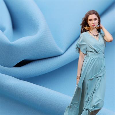 China Polyester Spandex Designer Organic Simple Stretch Chiffon Fabric Chiffon Fabric Manufacturer for sale