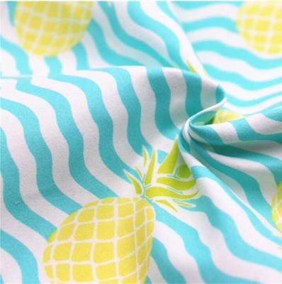 China Wholesale 100% Waterproof Polyester Fabric Peach Skin Fabric Waterproof Material For Swimwear Beach Shorts Trunks for sale