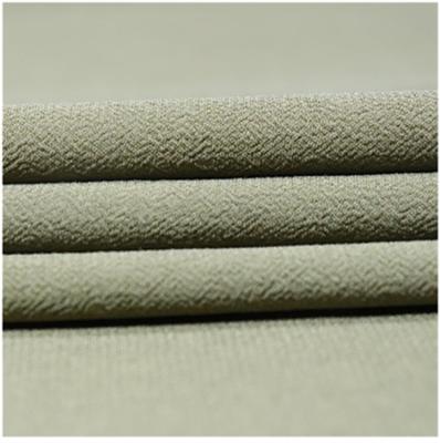 China Breathable Hot Sales Green 100% Plain Rayon Jacquard Fabric For Dress for sale