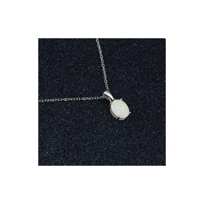 China /Sporty Unique Diamond Pendant 925 Sterling Silver Necklace Good Quality Casual Wholesale Customized for sale