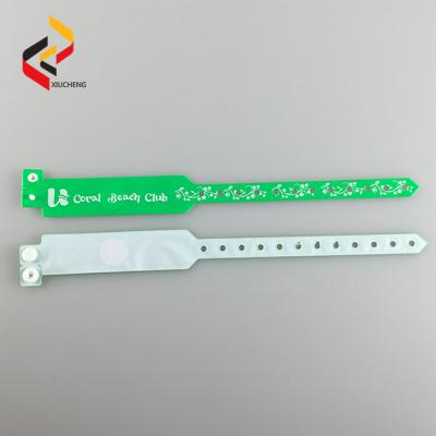 China Durable waterproof RFID one time used Eco-friendly Paper Wristband for music event for sale