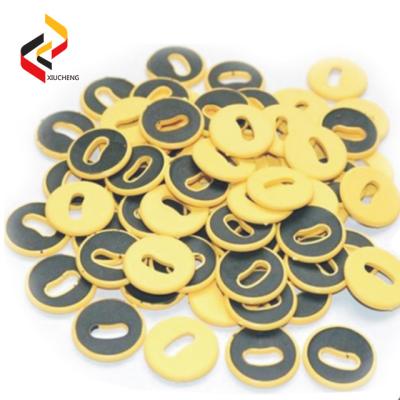 China Professional wholesale PPS ABS washable HF button NFC laundry tag Water Proof Laundry RFID Coin Tag for sale