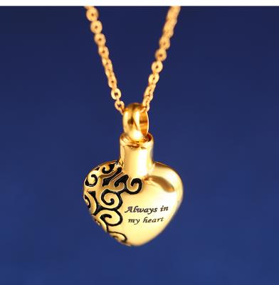 China TRENDY Memorial Urn Pet Cremation Ashes Perfume Bottle Jewelry Series Tattoos Necklace for sale