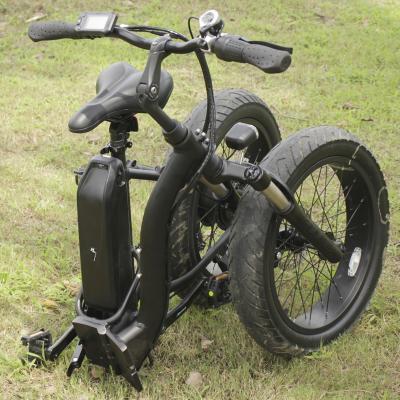 China Good Quality Aluminum Alloy Folding Bike 500w Fat Tire 20x4.0 Electric Bike Ebike with 48v 10ah lithium battery for sale