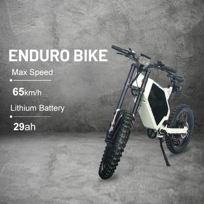 China Enduroebike 2021 New 65km/h Frame 60v 4000w Fast Speed ​​Mountain Bike Electric Dirt Bike Enduro Ebike for sale