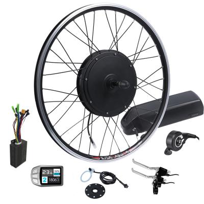 China Best selling e bike kit 36V 350W buil-in controller and waterproof electric bike conversion kit 36V 350W electric bike kit for sale