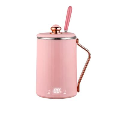 China 360 Degree Rotational Base 110V/220V 300W 450ml Mini Boiling Cup Stainless Steel Electric Portable Travel Tea Pot Kettle for sale