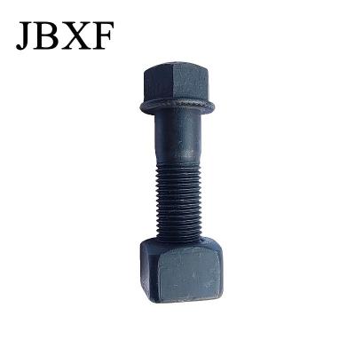 China Strength Track Bolts Nuts With Black Oxide Finish Grade 10.9-12.9 Tensile Strength 800-1000MPa for sale