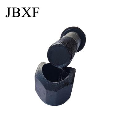 China Grade 10.9-12.9 Heavy Machinery Segment Bolt Black Oxide Hexagon Track Bolts With Minimum 1200Nm Torque for sale