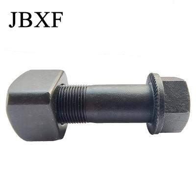 China JBXF Bulldozer Track Bolts And Nuts Carbon Steel For Excavator Bucket for sale