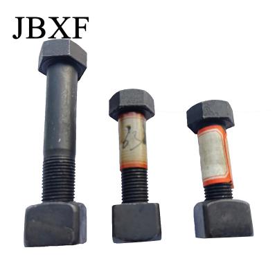 China Excavator Or Bulldozer Track Bolts Nuts JBXF M12-M30 10.9-12.9 Grade for sale