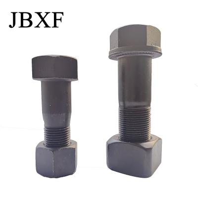 China JBXF12.9 Graafmachine en bulldozer Sprocket Segment Bolt Nut Hexagon Track Bolt And Nut Te koop