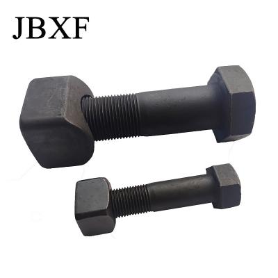 China Excavator Ex1205 6V9167  Rollers Track Shoe Bolt And Nut M20 Plain Coating for sale