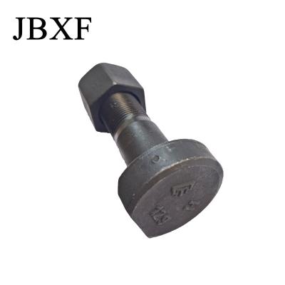 China Sprocket Segment Track Shoe Bolt And Nut For Kobelco Excavator for sale