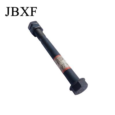 China High Strength 40cr Excavator Bucket Tooth Bolts Hex Head 30mm Thread Length for sale