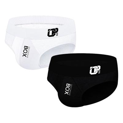 China Orlvs Antibacterial Brand Cotton Thick Mens White Mens Boxer Brief Underwear for sale