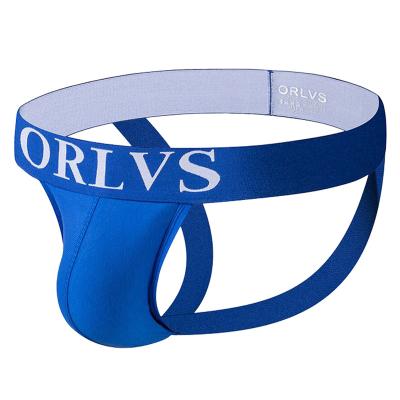 China Custom Cotton Rise Stockings Brand Orlvs Jockstrap Antibacterial Sexy Gay Underwear for sale