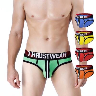 China Thrustwear Antibacterial Brand Plus Size Cotton Male Mens Underwear Briefs Boxer For Men for sale