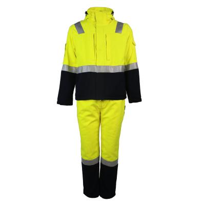 China Electrican Safety Flame Retardant Thermal Clothing Fire Resistant Workwear Suit for sale