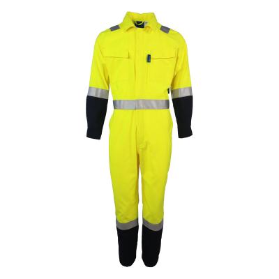 China High Quality Anti-static Winter Clothing Fire Proof Compliant Flame Retardant Coveralls for sale