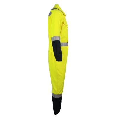 China Manufacturer Supplier China Cheap Inherent Reflective Flame Retardant Durable Coveralls Anti-Static for sale