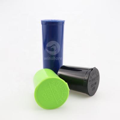 China Plastic Pop Resistant Pill Container Flower Top Bottle Various Medicine Child 30dr Color for sale