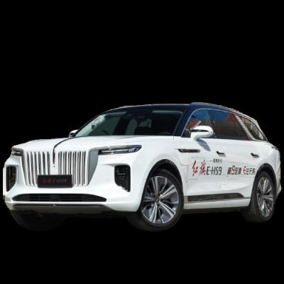 China Luxury Pure White Electric Car Hongqi E-HS9 NEDC406 320KW Max Fast Charge 0.8 Hours 5209x2010x1731 for sale