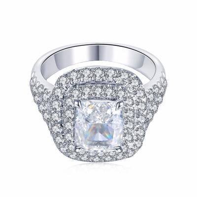 China Other Fashion Anster diamond  1.0ct Cushion Cut ring for woman for sale