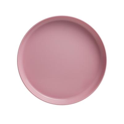 China Sustainable Kitchen Utensils Dinner Plate 100% PLA Round Dish Eco Friendly Salad Bowl for sale