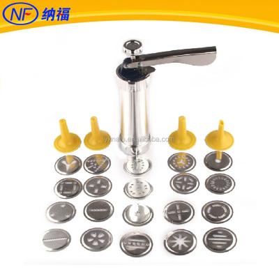 China Small Disposable Manual Aluminum Cookie Press Machine for sale