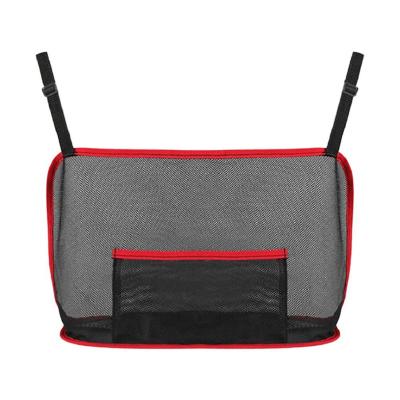 China Durable Between Seat Storage Car Pocket Handbag Holder Net Car Seat Storage Pet Net Fence Automatic Dog Net Fence Interior Accessories for sale