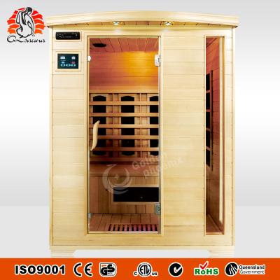 China Computer control panel best selling far infrared sauna room sauna cabinet G3TD for sale