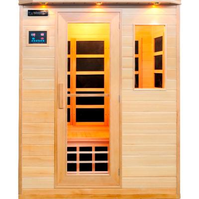 China Computer Control Panel Low EMF Nano Carbon Heater Infrared Sauna G3 for sale