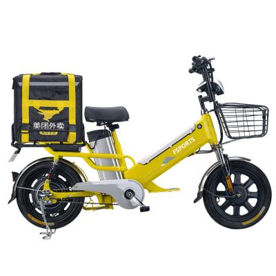 China Cheapest Carbon Steel Dual Batteries 100-120km Long Range Other Electric Cruiser Cargo Bike With Two Seats for sale