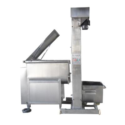 China Dairy Factory Factory Price Restaurant Stuffing Machine With Crane Meat Mixer With Crane For Sale for sale