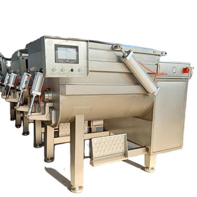 China food & Beverage Plant CE Certificate Vacuum Meat Stuffing Mixer / Meat Kneader for sale