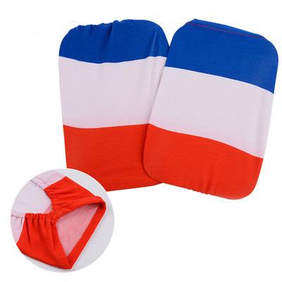 China Country France Car Mirror Cover Waterproof Promotional Custom Printing Customized Flag for sale