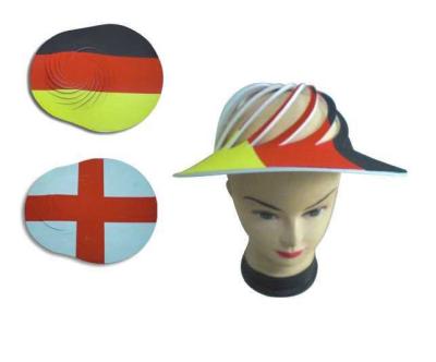 China 2016 Football Fan Lead Trade GERMANY EURO Football Fan Football Hats for sale