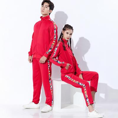 China Wholesale Custom Breathable Simple Workout Crewneck Sweat Suit Tracksuit High Quality Streetwear Mens Sweatsuit for sale